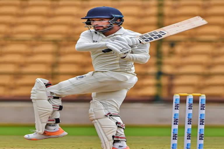 cricket  Ranji Trophy final  Patidars scintillating century gives MP lead  रजत पाटीदार