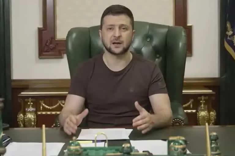 Ukrainian president Zelensky