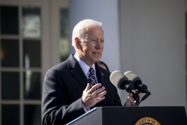 US president Joe Biden