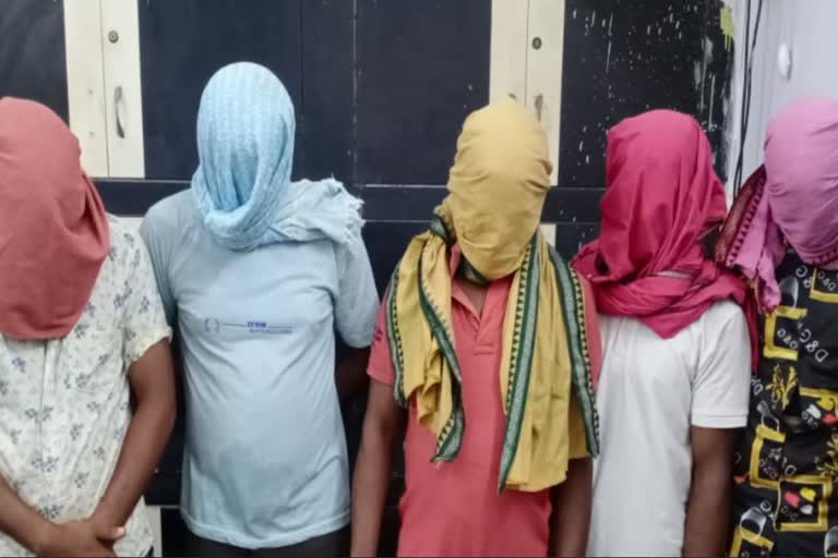 robbers arrested by burla police