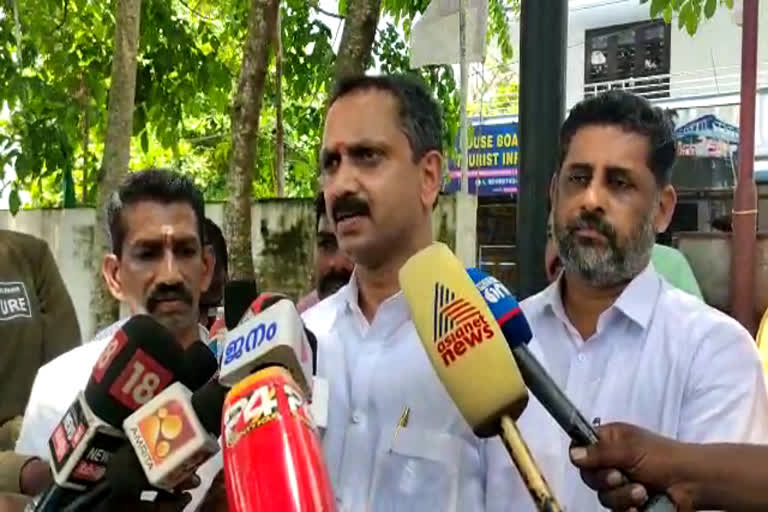 k surendran against kodiyery balakrishnan  kodiyery balakrishnan  k surendran  BJP  CPM  കോടിയേരി ബാലകൃഷ്‌ണൻ  കെ സുരേന്ദ്രൻ  സിപിഎം  ബിജെപി