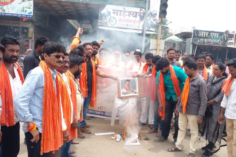 Shivsena Agitation