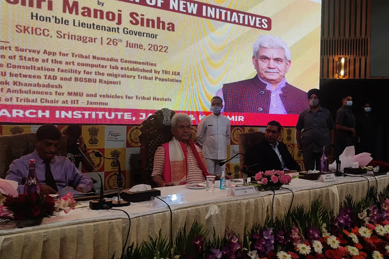 Manoj Sinha on Draupadi Muru and other issues