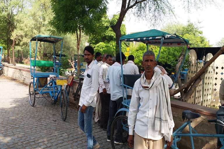 e rickshaw facility in Keoladeo National Park