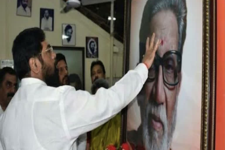 Rebelled against Shiv Sena's support to those having links with Dawood; not afraid of death: Eknath Shinde  ഏക്‌നാഥ് ഷിന്‍ഡെ  മഹാരാഷ്‌ട്ര രാഷ്ട്രീയ പ്രതിസന്ധി  മഹാരാഷ്‌ട്ര ശിവസേന  ബാലാസാഹേബ് താക്കറെ  നവാബ് മാലിക്ക്  Eknath Shinde  Eknath Shinde tweet  maharashtra politics  maharashtra latest news