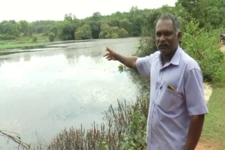 Corruption in the name of development of lakes in NR Pura of Chikkamagaluru