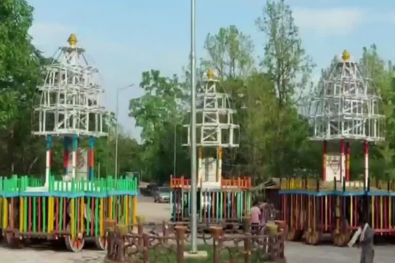 ratha yatra preparation in subarnapur