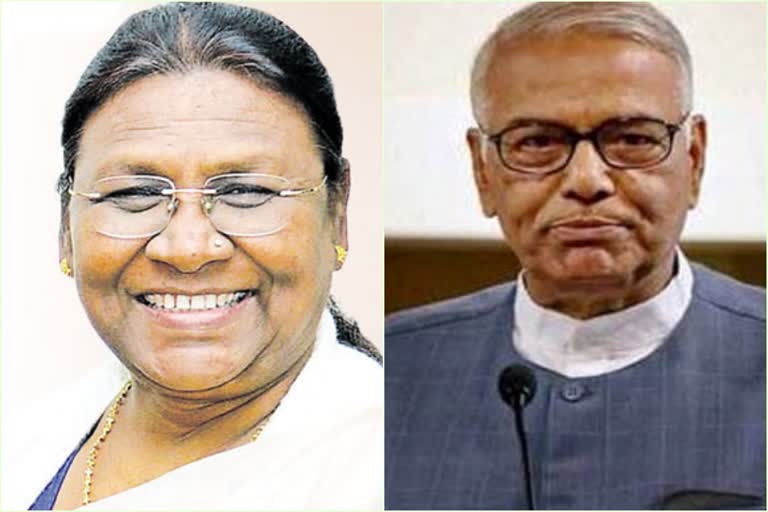 draupadi murmu vs yashwant sinha president elections