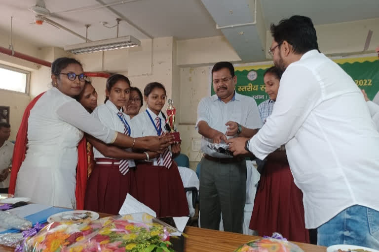 Swachh Vidyalaya Award given by Jharkhand Education Project Council