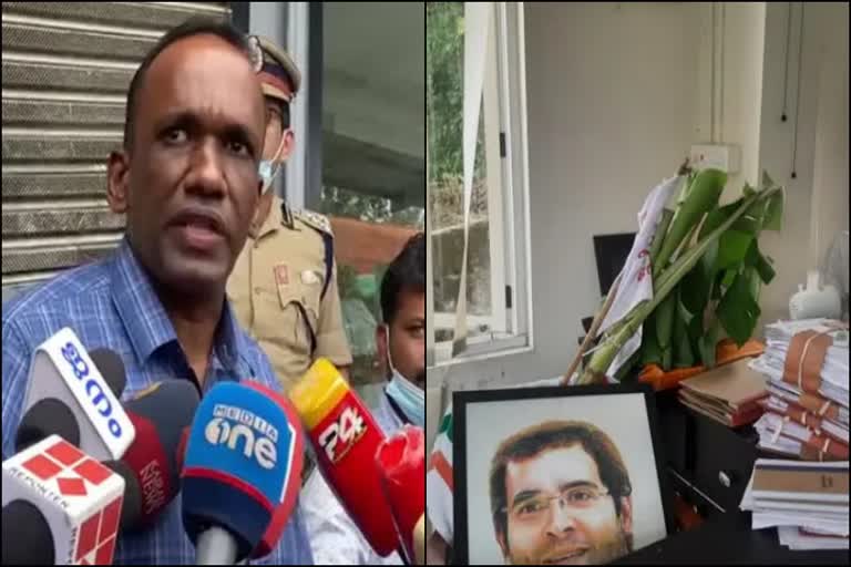 Rahul gandhi office attack ADGP preliminary findings  വയനാട് സംഭവത്തില്‍ പൊലീസിന് ജാഗ്രത കുറവുണ്ടായി എഡിജിപി  വയനാട് സംഭവത്തില്‍ എഡിജിപിയുടെ പ്രാഥമിക കണ്ടെത്തല്‍ പുറത്ത്  sfi attack against rahul gandhi wayanad office