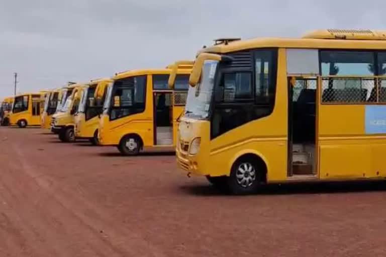 fitness check of school buses in Raipur