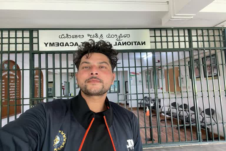 cricket  Kuldeep Yadav injury  begins rehab at NCA  Kuldeep Yadav begins rehab at NCA following injury  भारतीय स्पिनर  कुलदीप यादव  चोट  राष्ट्रीय क्रिकेट अकादमी  एनसीए