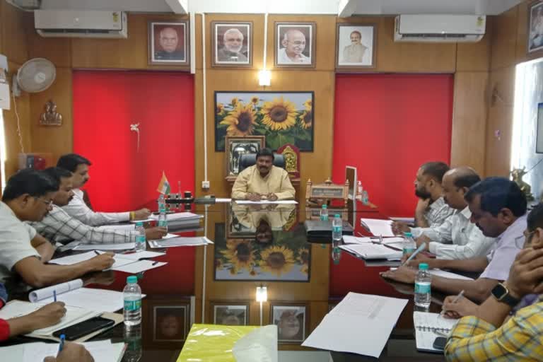 bc patil meeting with vigilance officers