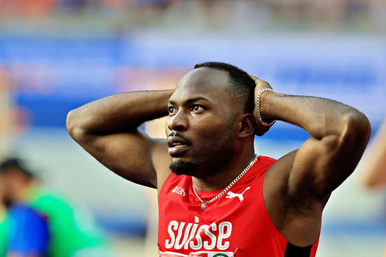 Athletics  Wilson banned  alex wilson  Switzerland  sprinter  स्विट्जरलैंड  फर्राटा धावक  एलेक्स विल्सन  प्रतिबंधित  टोक्यो ओलंपिक