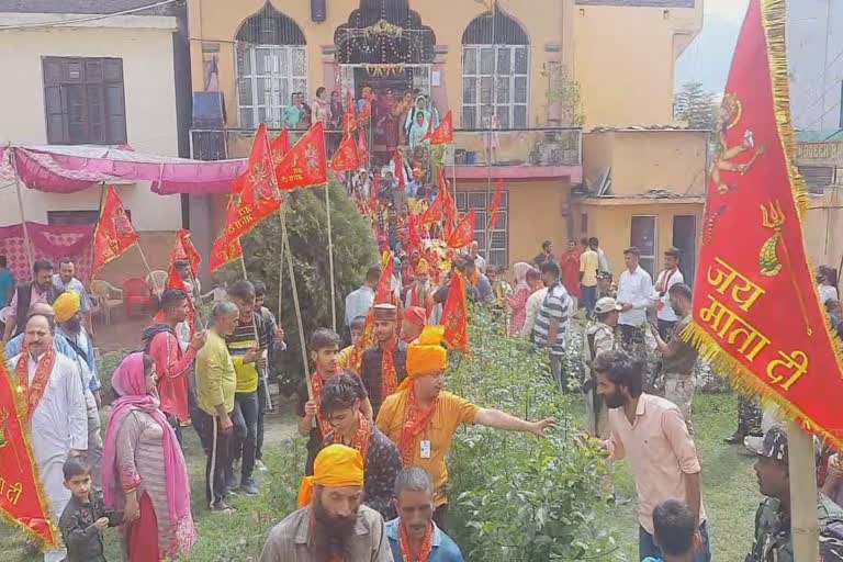 Annual Chhadi Yatra 2022 Shiv Mandir leaves Nagri for Shiyadar Temple