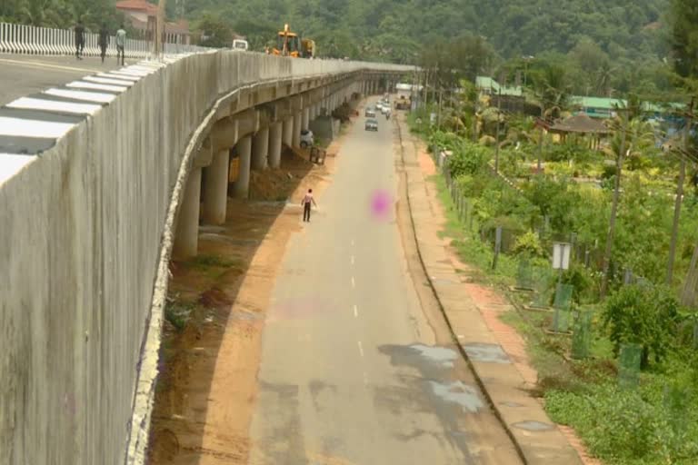 ಆಮೆಗತಿಯಲ್ಲಿ ಚತುಷ್ಫಥ ಹೆದ್ದಾರಿ ಕಾಮಗಾರಿ