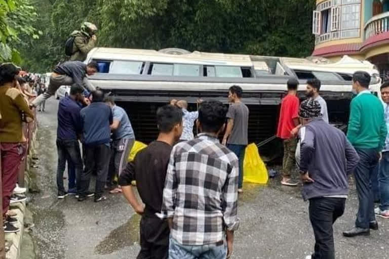 23 students from Ranchi injured as bus overturns in Sikkim