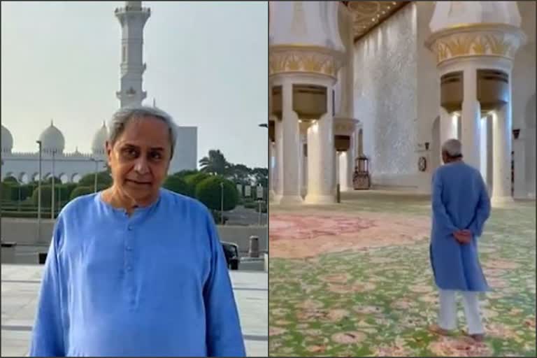 Naveen Patnaik Visits Sheikh Zayed Mosque