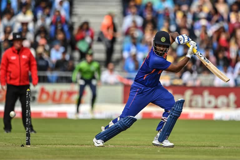 ireland vs india 2nd t20i score updates  ireland vs india  sanju samson  deepak hooda  ഇന്ത്യ vs അയര്‍ലന്‍ഡ്  ദീപക് ഹൂഡ  സഞ്‌ജു സാംസണ്‍