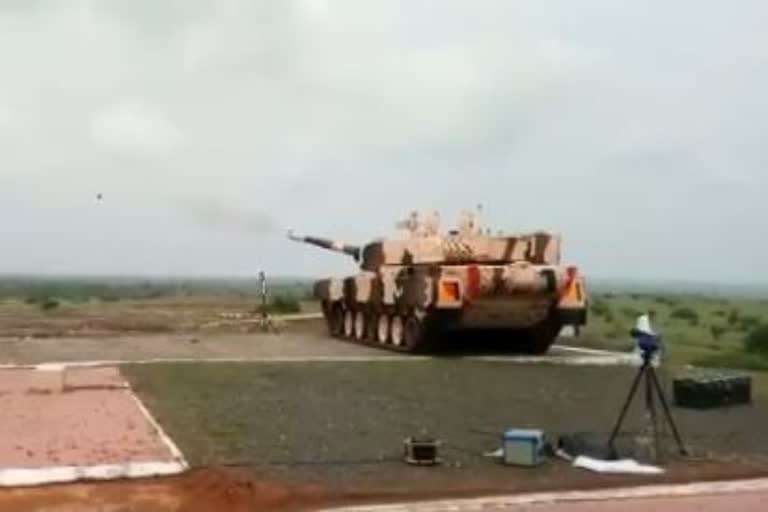 Successfully test-fired indigenously built tank destroyer missile