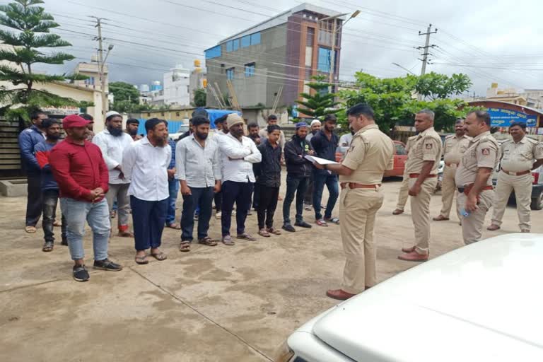 Chikkamagaluru police action to control beef selling in city