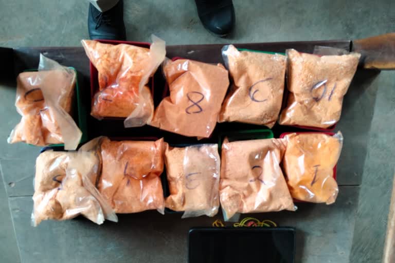 suspected heroin seized at  khotkhoti