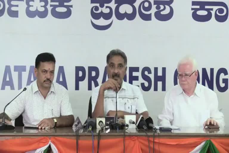 KPCC spokesperson Ramesh Babu