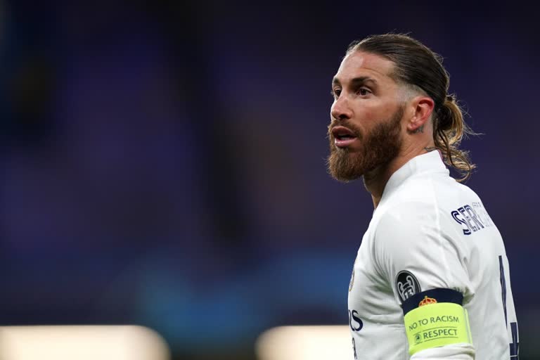 Sergio Ramos pleaded RFEF president Rubiales to help him win Ballon dOr  Sergio Ramos  Sergio Ramos Ballon d Or  RFEF president Luis Rubiales  ബാലൺ ദ്യോർ  സെർജിയോ റാമോസ്  ലൂയിസ് റുബിയാലസ്  സ്‌പാനിഷ്‌ ഫുട്ബോൾ പ്രസിഡന്‍റ് ലൂയിസ് റുബിയാലസ്