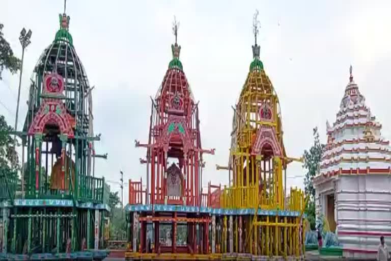 Rathayatra 2022: ଶୈଳ ଶ୍ରୀକ୍ଷେତ୍ରରେ ଶେଷ ପର୍ଯ୍ୟାୟରେ ପ୍ରସ୍ତୁତି