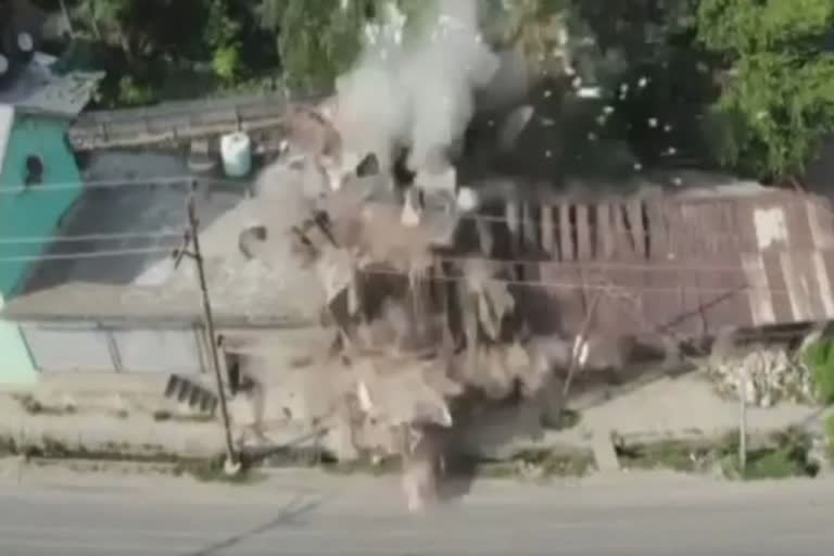 How terrorist hideout was destroyed in Bandipora