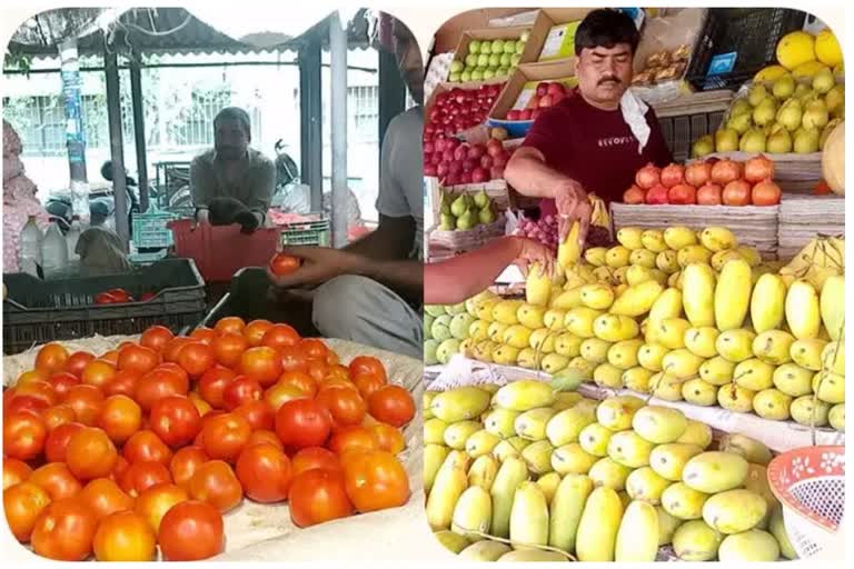 Fruits and vegetables price in Delhi