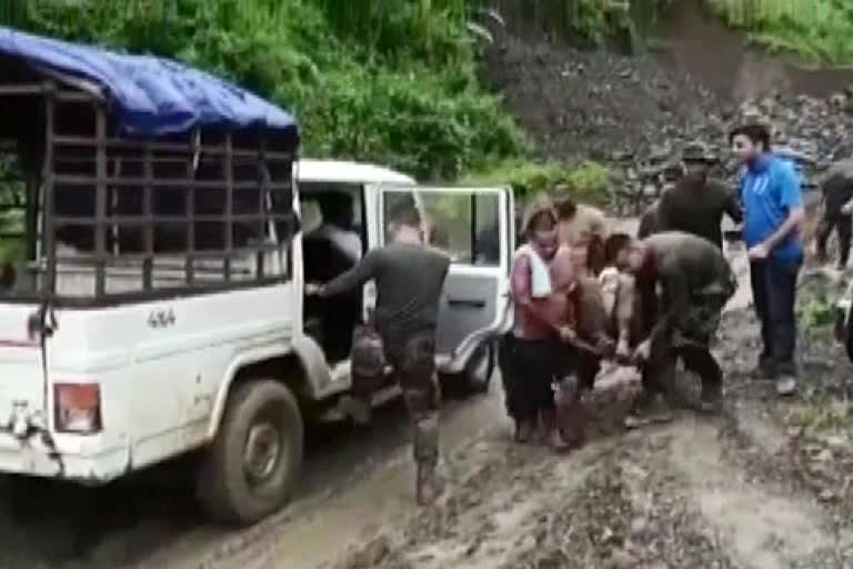 Manipur Landslide cause death