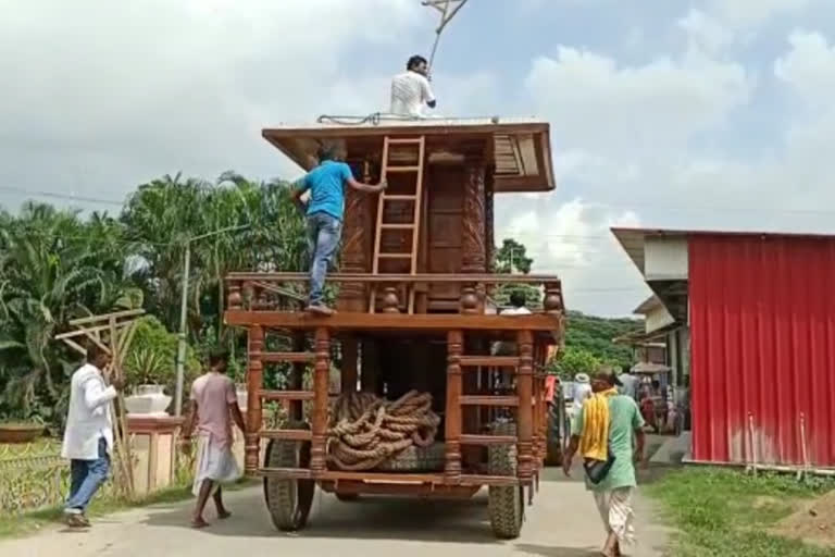 Rath Yatra preparations in full swing at Mayapur ISKCON temple