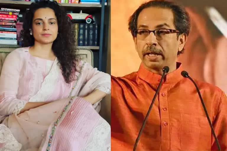 kangana ranaut attack on uddhav thackeray