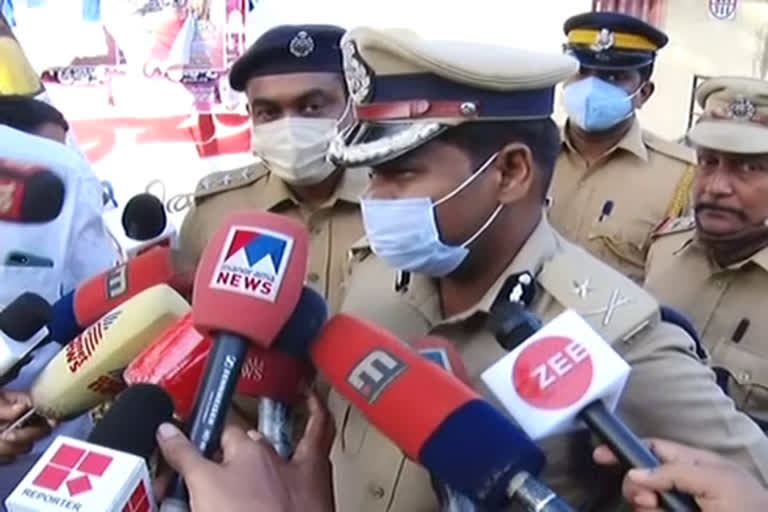 Sparjan Kumar  Sparjan Kumar on akg centre attack  akg centre attack  akg centre  city police commissioner Sparjan Kumar  എകെജി സെന്‍റർ ആക്രമണം  സിറ്റി പൊലീസ് കമ്മീഷണര്‍ സ്‌പര്‍ജന്‍ കുമാര്‍  സ്‌പര്‍ജന്‍ കുമാര്‍  എകെജി സെന്‍റര്‍ ആക്രണമത്തില്‍ സ്‌പര്‍ജന്‍ കുമാര്‍