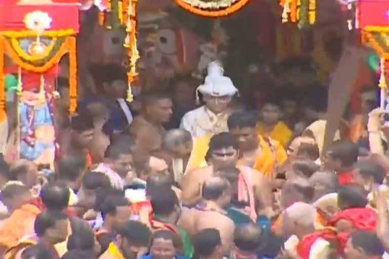 RATHA YATRA 2022: ତାମଯାନରେ ଗଜପତି ମହାରାଜ, କରିବେ ଛେରାପହଁରା