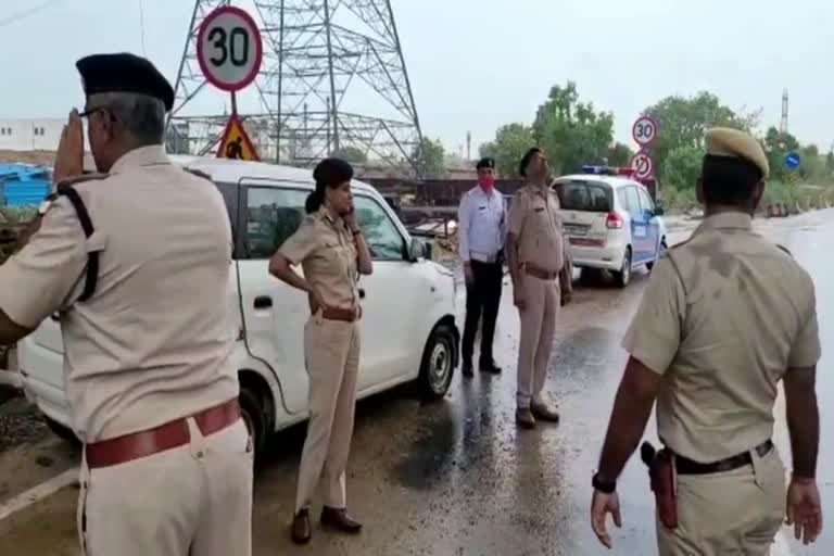 waterlogging in gurugram