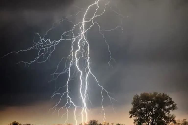 Two women were killed in a lightning strike