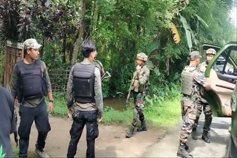 Fire exchange  between ULFA I and security forces