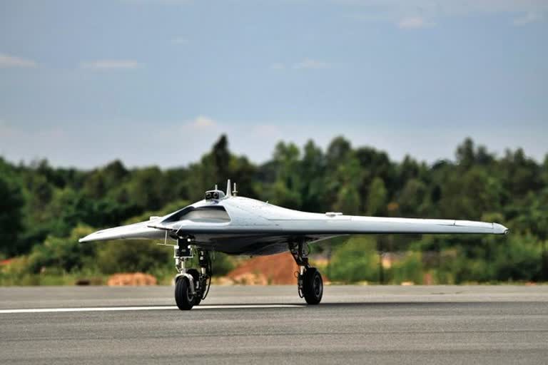 Maiden Flight of Autonomous Flying Wing Technology Demonstrator