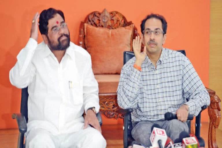 eknath shinde uddhav thackeray