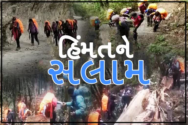 50વર્ષથી વધુની 11 મહિલાઓનું જૂથ ઉત્તરાખંડમાં ટ્રાન્સ હિમાલયન અભિયાન પર