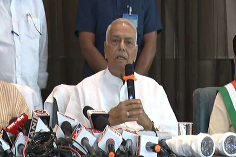 Presidential candidate Yashwant Sinha statement in Raipur