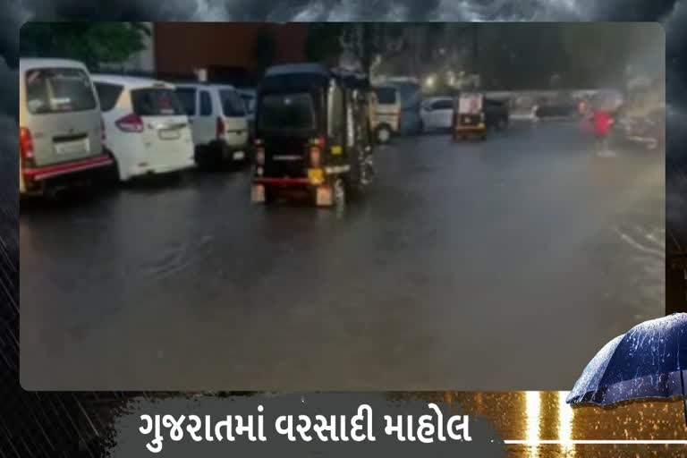 વલસાડમાં થયા બારે મેઘ ખાંગા,અનેક નીચાણવાળા વિસ્તારોમાં વરસાદી પાણી ભરાયાં