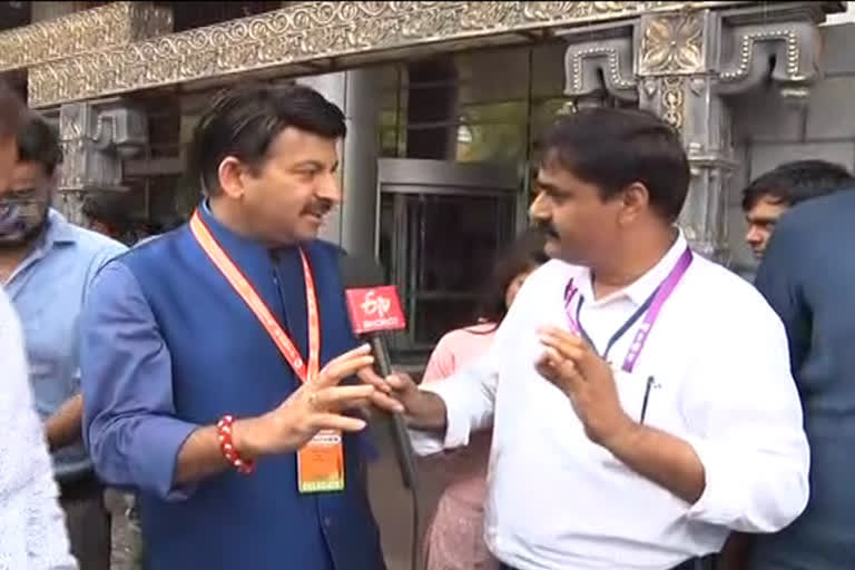 ETV Bharat exclusive interview with BJP MP