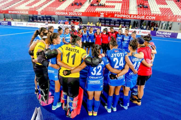 hockey World Cup  indian womens hockey team  england womens hockey team  महिला हॉकी टीम विश्व कप  पूल बी  इंग्लैंड  भारत