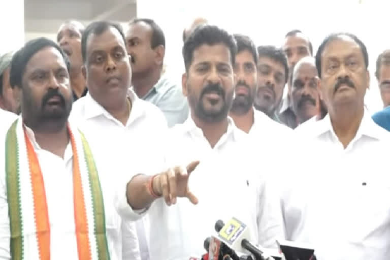 Revanth reddy comments on KCR and Modi