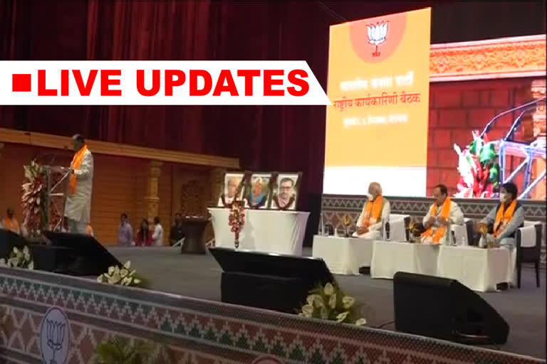 BJP National Executive Meetings at HICC