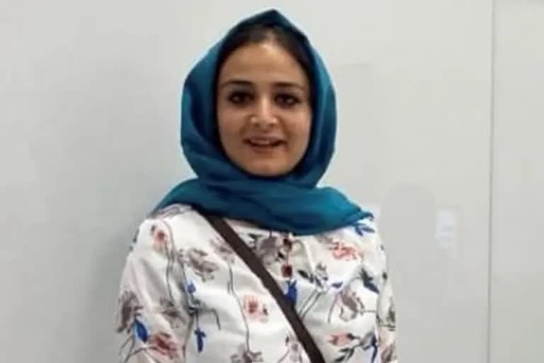 Kashmiri journalist Sanna Irshad Matoo