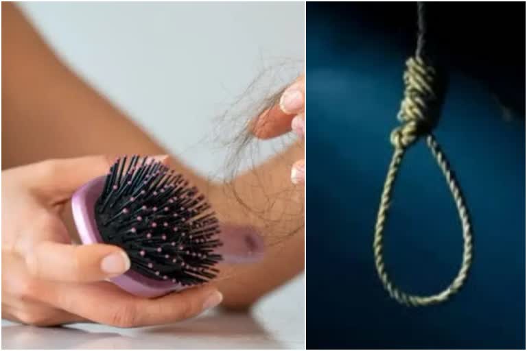 frustrated from hair problems, a young woman committed suicide